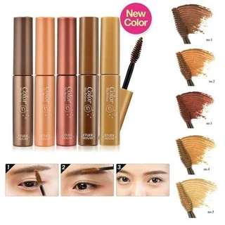 (ซื้อผ่านไลฟ์ลด50%) พร้อมส่ง/ของแท้ Etude House Color My brow