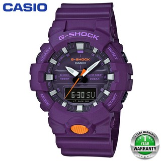 【Hot Sale】Casio G-Shock GA-800 Purple Digital Sport Men