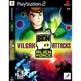 แผ่นเกมส์ Ben 10 - Alien Force Vilgax Attack PS2 Playstation 2 คุณภาพสูง ราคาถูก