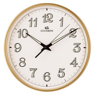 clock WALL CLOCK 10.5" WNP015GD DOGENI Home decoration Home &amp; Furniture นาฬิกา นาฬิกาแขวน DOGENI WNP015GD 10.5 นิ้ว สีทอ