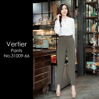 Vertier กางเกงขายาว 9 ส่วน No.31009 ผ้า Polyester 100% ทรงเอวสูง