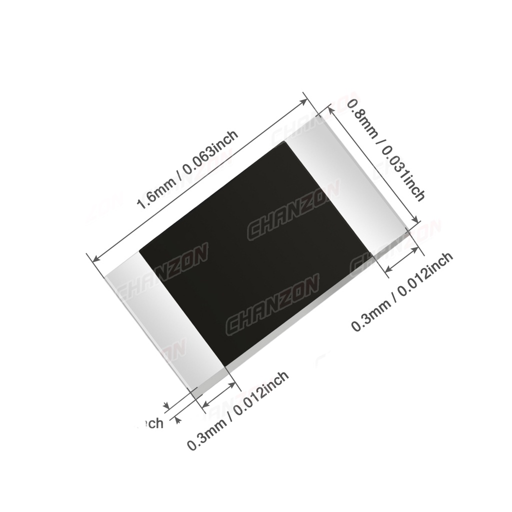 1200 ชิ้น SMD 0603 ตัวต้านทานชุดสารพัน (60 ค่า x 20 ชิ้น) 0ohm 10 เมตรโอห์ม 1/10 วัตต์ 1% ฟิล์มความแ