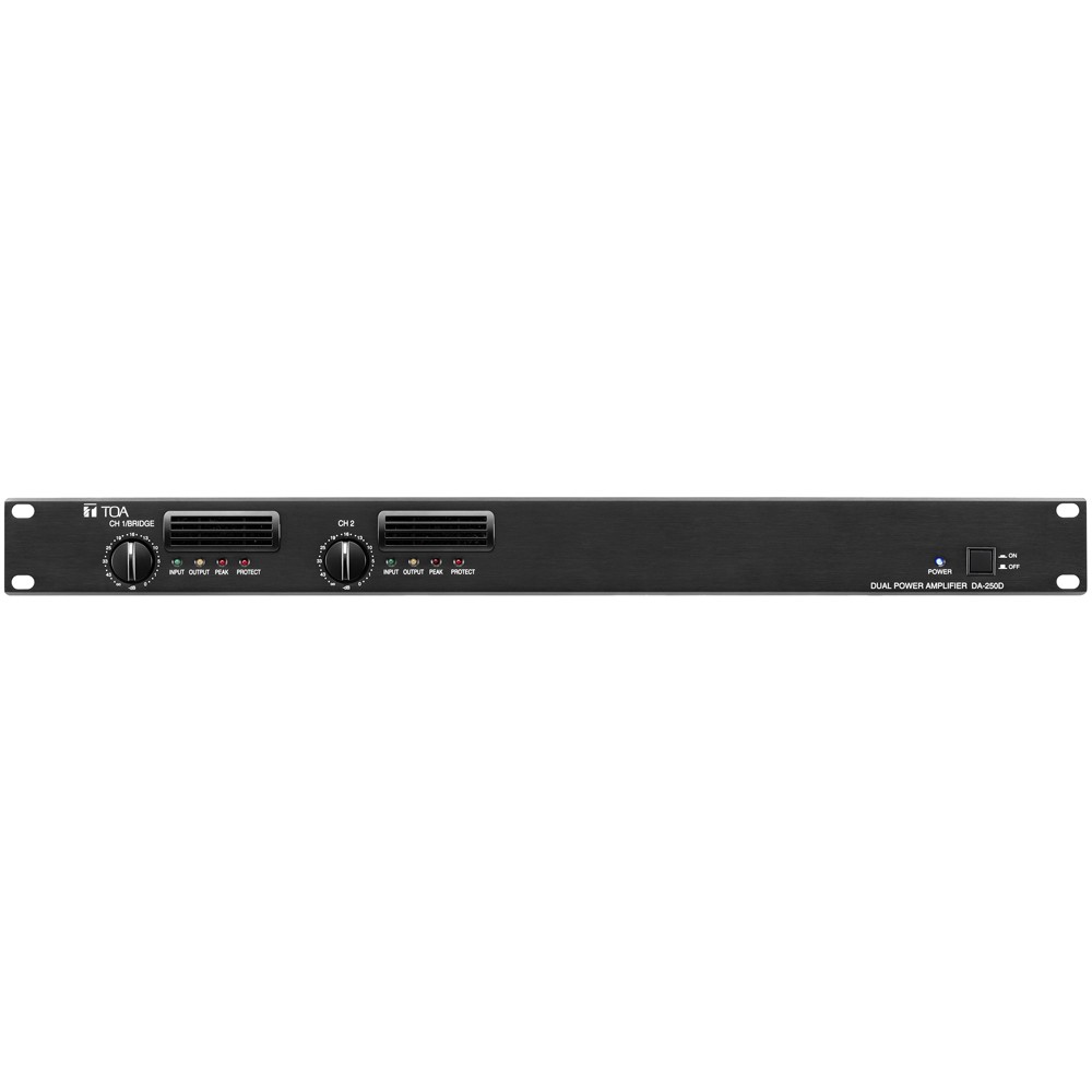 TOA DA-250DH CE Dual-Channel Power Amplifier พาวเวอร์แอมป์ปลิไฟเออร์