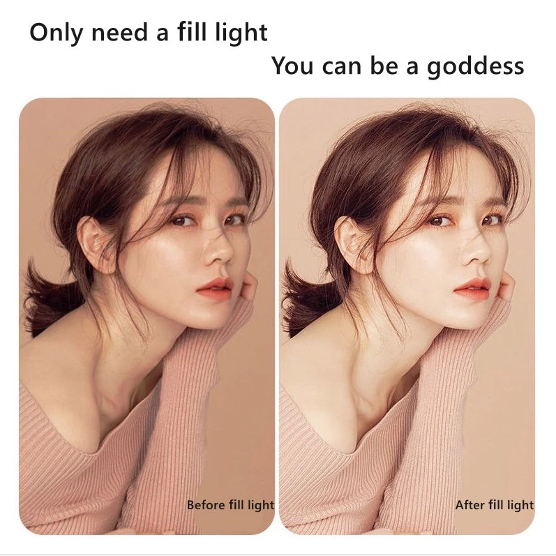 YY01ขาตั้งมือถือโทรศัพท์ ไฟไลฟ์สด LED  16cm ขาตั้งสั้นปรับระดับได้ Bracket Fill Light  ไฟปรับลดเพิ่มระดับความ thumbnail 8