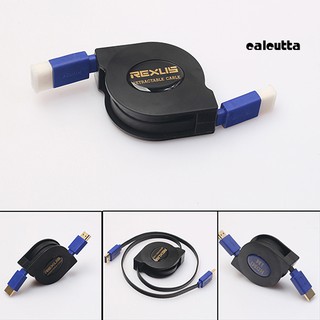 【พร้อมส่ง】สายเคเบิล Hdmi ตัวผู้ เป็นตัวผู้ ความเร็วสูง ยืดหดได้ สําหรับกล้องดิจิทัล HDMI แท็บเล็ต พีซี