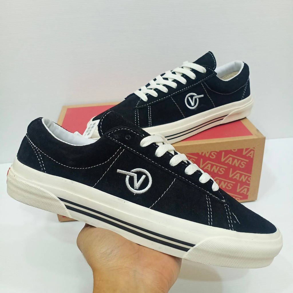 Vans SID DX ANAHEIM FACTORY OG BLACK WHITE WAFFLE DT