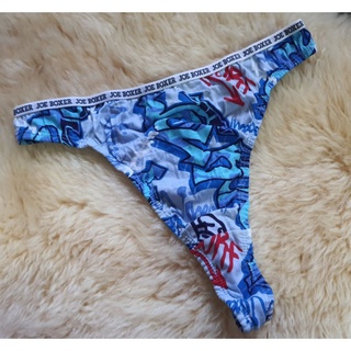 จีสตริง เอวสูง Joe Boxer size L ของแท้ 100% ลาย graffiti #กางเกงใน #จีสตริง #จีสตริงเอวสูง #gstring