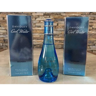 Cool Water Woman Eau de Toilette จาก DAVIDOFF 100ml ของแท้100%