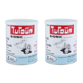 ไบโอนิค จุลินทรีย์กำจัดกลิ่นเหม็นป้องกันส้วมเต็ม Bionic ชนิดผง 1000 กรัม (1 กก) x 2 กระป๋อง