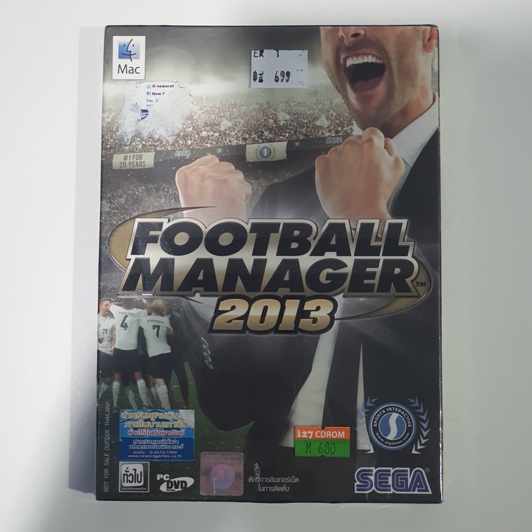 เกม Football Manager 2013 (แผ่นแท้) [มือ1 ในซีล] เกม pc คอม EA เกมส์ PC Sport สะสม