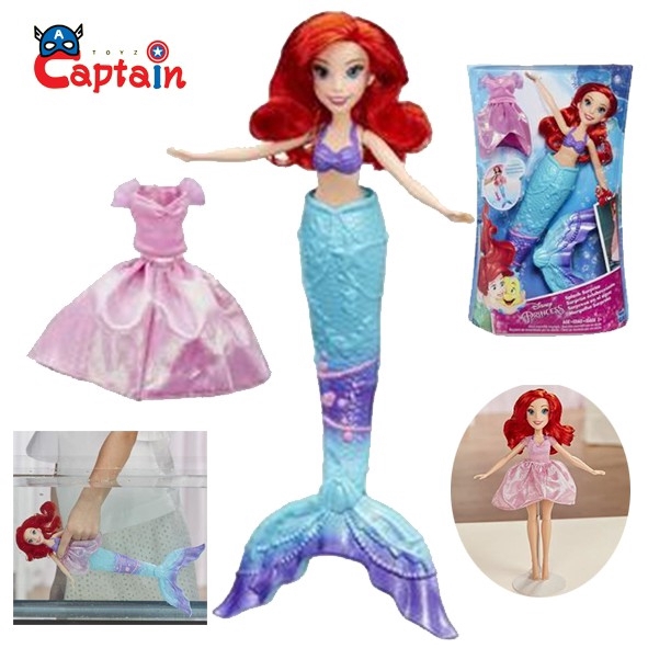 ariel splash surprise doll