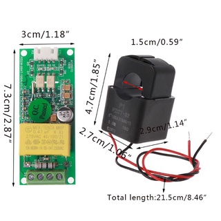 Com* Pzem-004T โมดูลมัลติมิเตอร์แรงดันไฟฟ้า 80-260V 100A + หม้อแปลงแยก