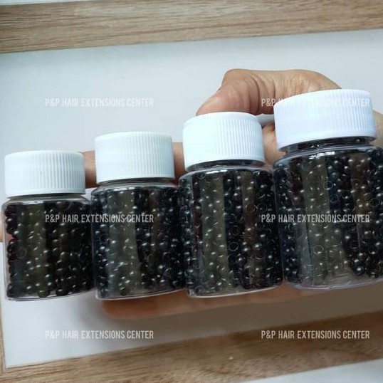 นาโนริง 4 มิล กิ๊บต่อผมนาโนเบอร์ L เกรดคุณภาพ มีปริมาณหลากหลายให้เลือกตามความต้องการ ต่อง่าย เบาสบายหัว มี 7 สี ให้เลือก - รูปที่ 5