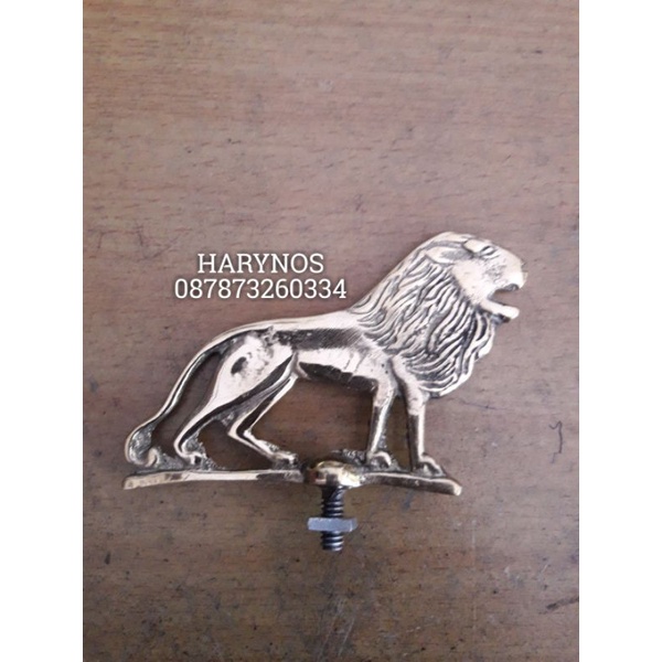 Lion mascot สัญลักษณ์ ontheel phillips โลโก้ ontheel จักรยาน phillips ของเล่นบังโคลนหน้า phillips
