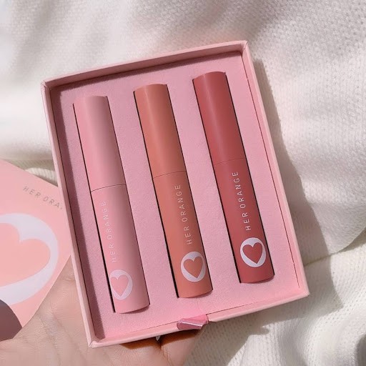 เซต Her Orange 3C X-Slim Lip Gloss Kit
