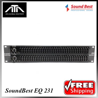 SOUNDBEST Eqlizer 231 อีคิวซาด์เบส 231 Sound Best ซาวด์เบส เครื่องแต่งเสียง อุปกรณ์ปรับเสียง ทำซาวด์ คัตความถี่