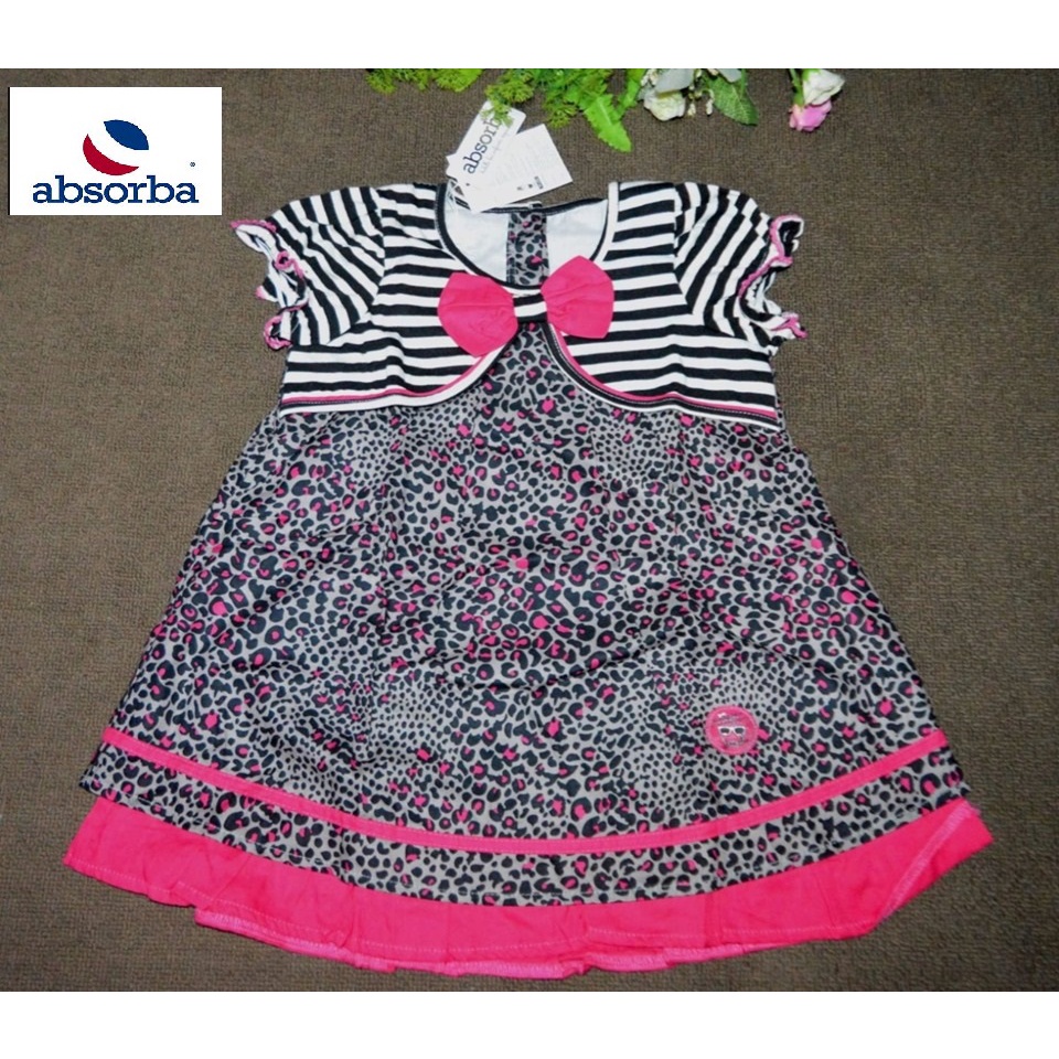 Absorba ชุดเดรสเด็ก ผู้หญิง ป้ายครบ Size 3ปี