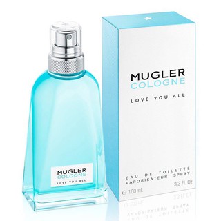 Mugler Cologne EDT 100ml ส่งฟรี   กล่องเทส ขายเพียงกล่องละ 1,999฿ มี 3 กลิ่นดังนี้... - Fly Away  - Run Free - Take Me O