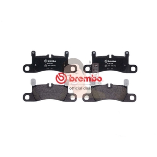 P65 030B ผ้าเบรก-R-แท้ BREMBO รุ่น Black : PORSCHE คาเยนน์ Cayenne D (92A) 10-&gt; การันตีคุณภาพมาตรฐานโดย " เครอป อะไหล...