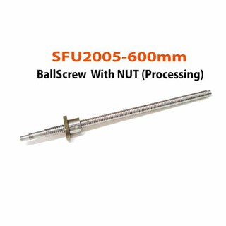 SFU2005-600mm BallScrew(SFU2005-600mm บอลสกรูประมวลผล)