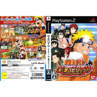 NARUTO KONOHA SPIRITS [PS2 JP : DVD5 1 Disc]