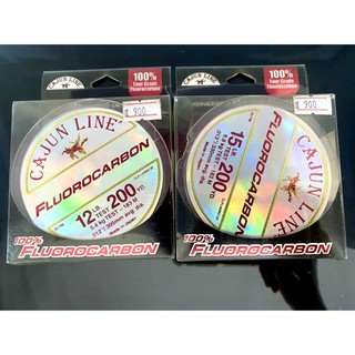 สาย CAJUN LINE Fluorocarbon 100%