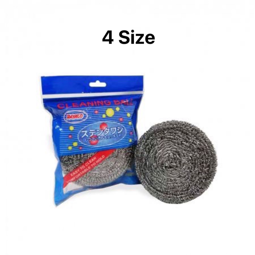 Rayaco ฟองน้ําลูกบอลสแตนเลส Scouring Scourer ( S20 20g / S30 30g / S50 50g / S100 100g )
