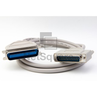 25-Pin Type-A to 36-Pin Type-B Type-B DB25 IEEE 1284 Centronic Parallel Printer Cable 1.5m