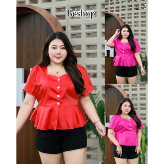 Be เสื้อสาวอวบ อ้วน Bigsize Plussize XXL # B 312