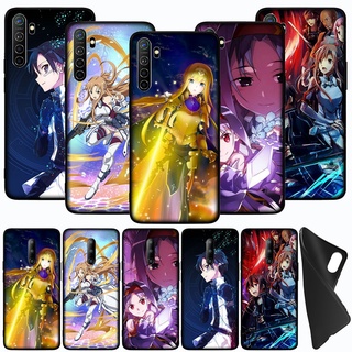 Sword Art Online Anime Casing VIVO Y11 Y12 Y15 Y17 Y19 Y20 Y30 Y50 Y20i Y69 Y71 Y93 Y95 Y91 Y20s Y91C Soft Silicone Phone Case