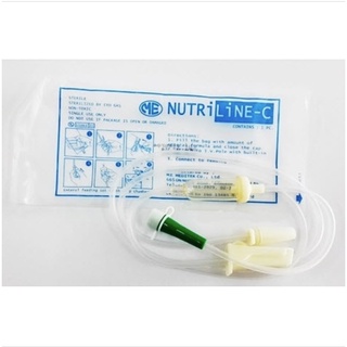 Nutri Line C สายอาหารทางสายให้อาหาร (แบบกระเปาะ)