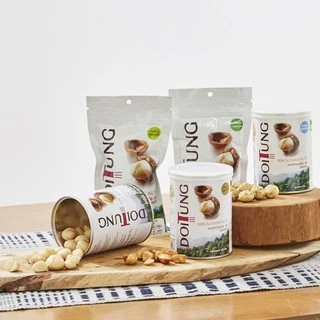 DoiTung Macadamia Nuts Salt Can (150 g.) ถั่ว แมคคาเดเมีย รสเกลือ (150 กรัม) ดอยตุง