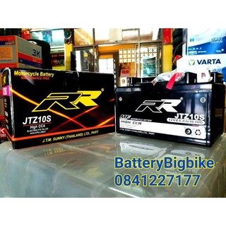 RR BATTERY JTZ10s (YTZ10s) [ส่งด่วน ส่งไวกว่า]