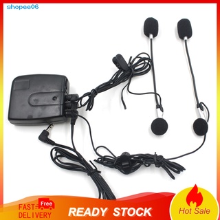 SETN Universal Portable Motorcycle Helmet Interphone Hands-free Call Intercom Speaker