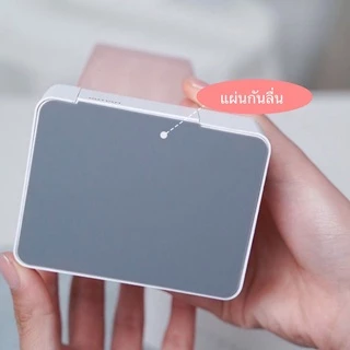 HomeDee กล่องเก็บสำลี กล่องใส่สำลี แบบแผ่น เพียงแค่กด ออกอัตโนมัติ ป้องกันฝุ่น กล่องเก็บสำลีเช็ดหน้า