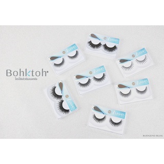 ขนตาบอกต่อ (Bohktoh) 1 คู่ I LASHES ขนตาบอกต่อ