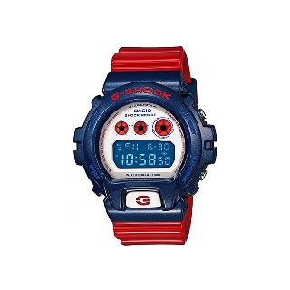 Casio G-Shock นาฬิกาข้อมือ รุ่น DW-6900AC-2 (สีแดง/น้ำเงิน)