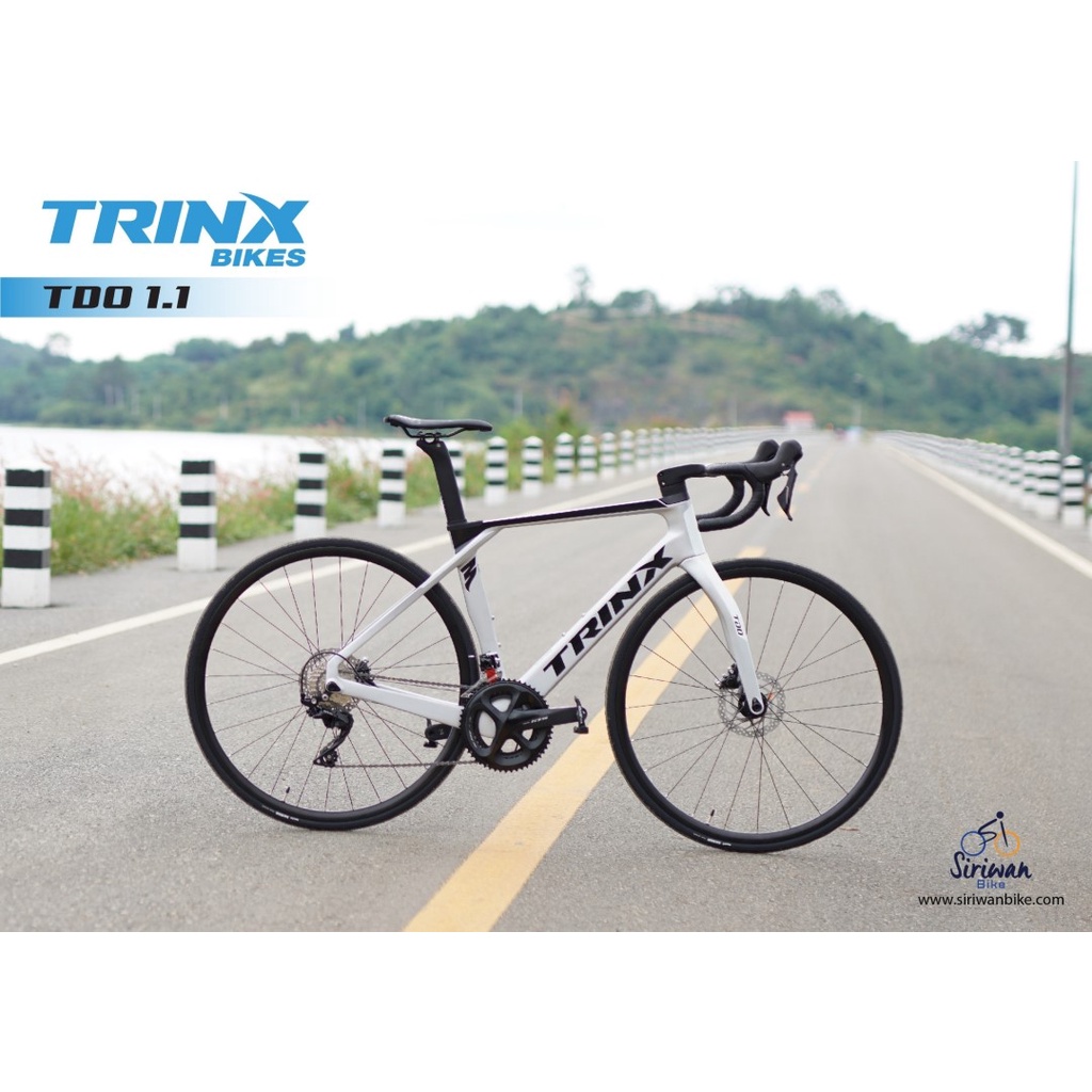 จักรยานเสือหมอบ TRINX TDO 1.1 เกียร์ชิมาโน่ 105 22สปีด คาร์บอนซ่อนสายทั้งคัน