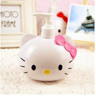 ขวดเปล่า ขวดเครื่องสำอาง ขวดแชมพู Hello Kitty ขวดปั๊ม เครื่องสำอาง ขวดสเปรย์ ขวดเครื่องสำอางค์ refill แชมพู สบู่เหลว เจ