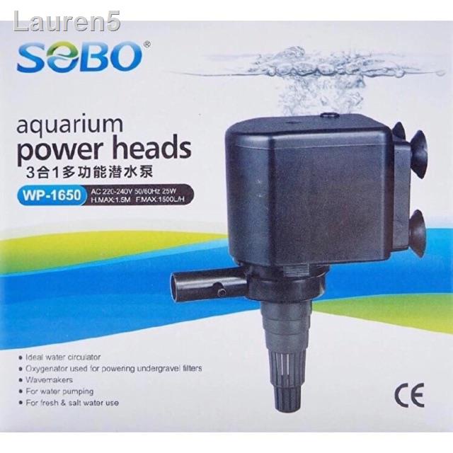 🔥ลด 50% ทั้งไซต์🔥✚∈ปั้มน้ำ SOBO wp-1650