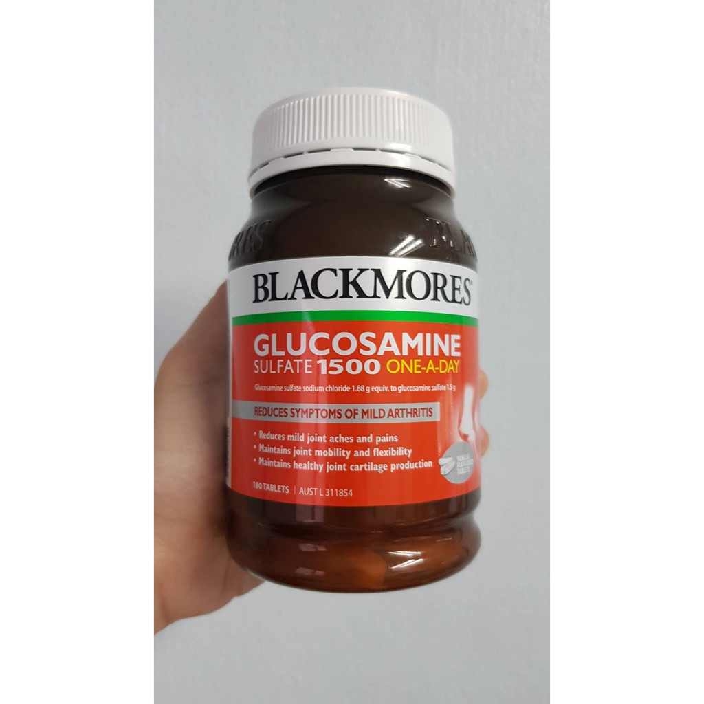 Blackmores Glucosamine 1500 กลูโคซามีน (180เม็ด) บำรุงกระดูก