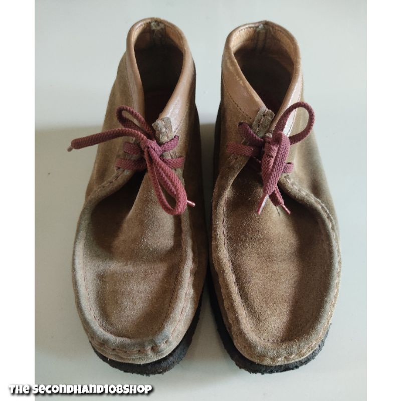 🔥Hot Sale🔥รองเท้าหนังทรง Wallabee, Size 37.5 or  5 US(*มือสอง*)