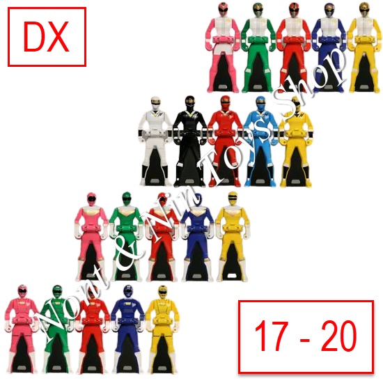 Gokaiger DX Ranger Key เรนเจอร์คีย์ ขบวนการโกไคเจอร์ ชุดที่ 5 เซนไตลำดับที่17-20 Dairanger,Kakurange
