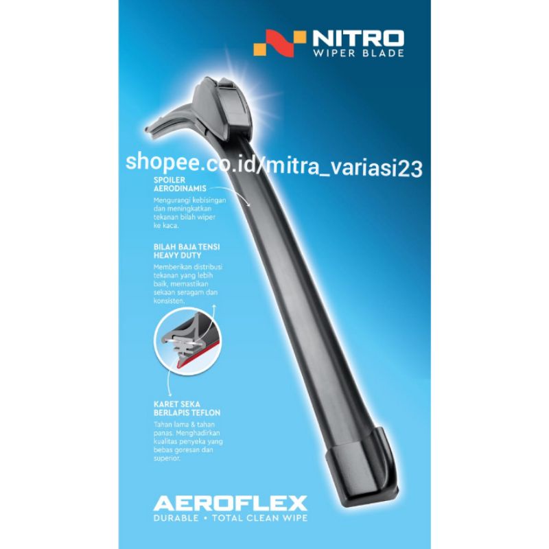 ที่ปัดน้ําฝน aeroflex Nitro