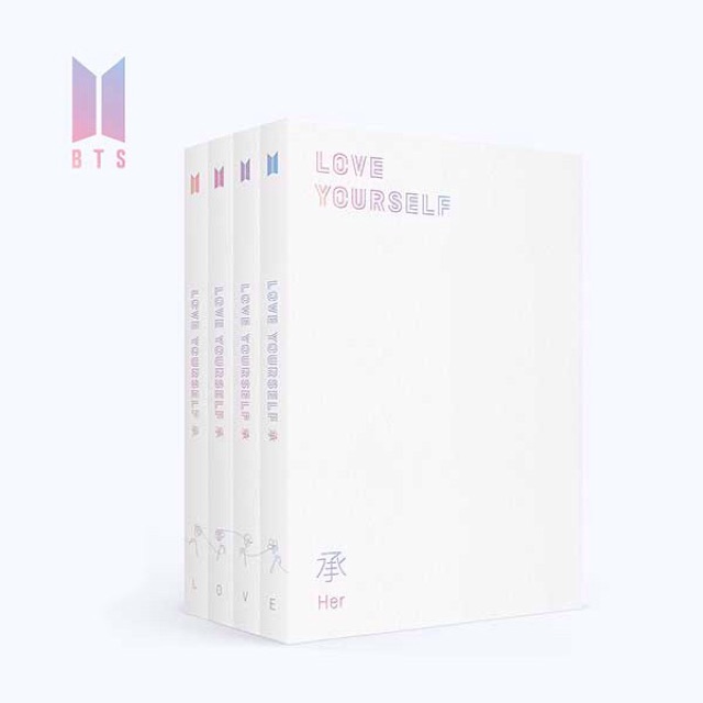 Album love yourself Her BTS 4ver
