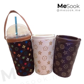 [2​ ชิ้น​ 149฿] MeSook ปลอกแก้วเก็บความเย็น 22 oz. (ขนาดใส่แก้วพลาสติก 22 oz.)​