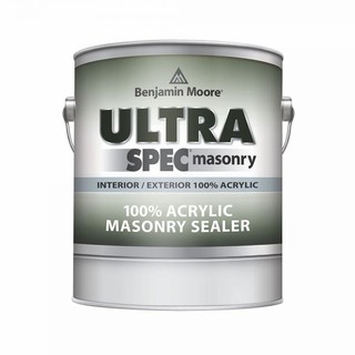 สีรองพื้นปูน - คอนกรีต รุ่น Ultra Spec Masonry 100% Acrylic Sealer (060800-001) ยี่ห้อ เบนจามินมอร์ Benjamin Moore