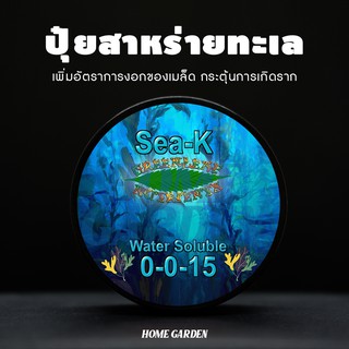 ปุ๋ยสาหร่ายทะเลสีน้ำตาล Sea-K Kelp 8g/30g (นำเข้าจาก USA)