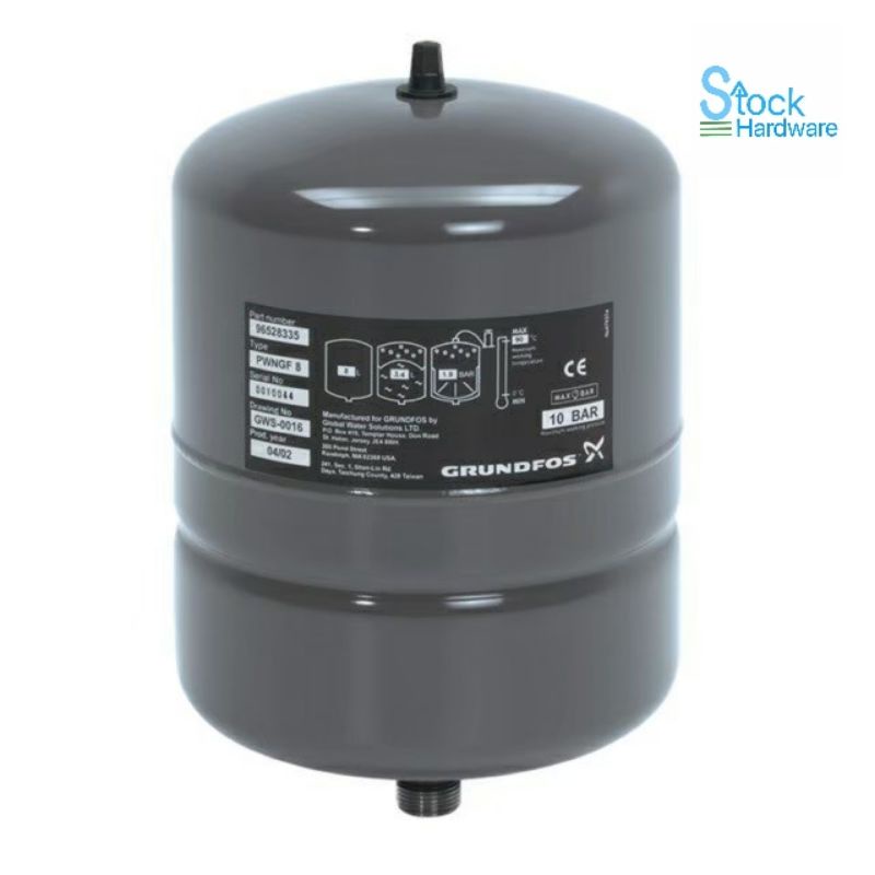 Pressure Tank 24L GRUNDFOS ของแท้!!(ถังแรงดันกรุนด์ฟอส ขนาด 24ลิตร) ใช้กับรุ่น CMB-PT CH-PT