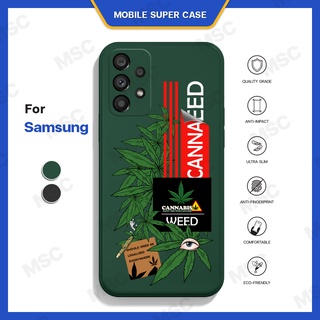 เคสซัมซุง เคสเท่ๆ เคสโทรศัพท์ เคสมือถือ Samsung A series สมุนไพรอารมณ์ดี พร้อมส่ง เคสซิลิโคน